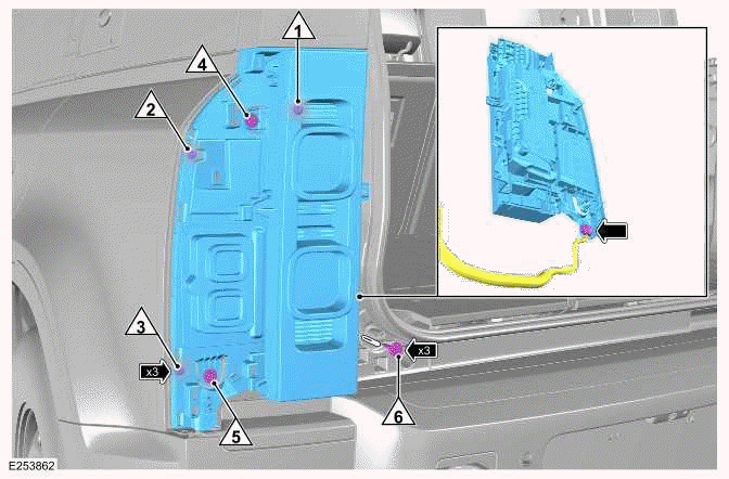 Central High Mounted Stop Lamp